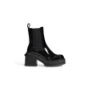 Armani Exchange Black Polyester Boot In Black