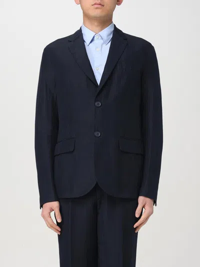 Armani Exchange Kids' Blazer  Men Color Blue