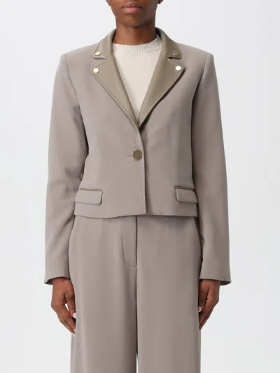 Armani Exchange Blazer  Woman Color Beige In Gray