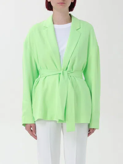 Armani Exchange Blazer  Woman Color Green In 绿色