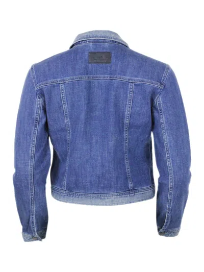 Armani Exchange Blazer In Denim