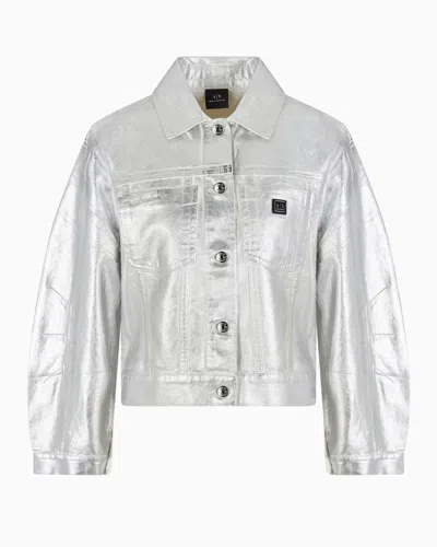 Armani Exchange Blousons In Silver