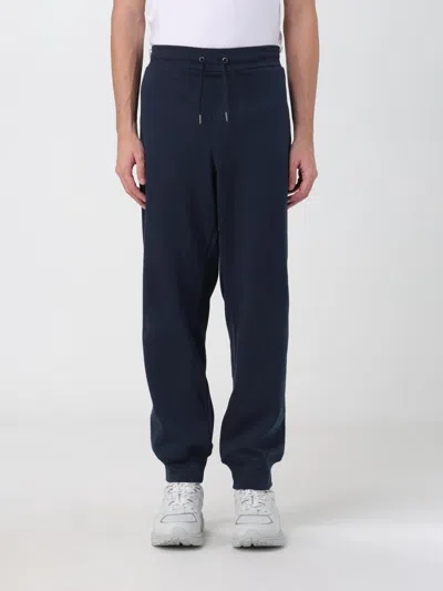Armani Exchange Blue Cotton Joggers (workout Pants)