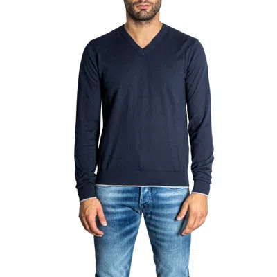 Armani Exchange Blue Cotton T-shirt