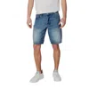 Armani Exchange Blue Polyester Bermuda In Blue