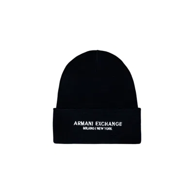 ARMANI EXCHANGE BLUE POLYESTER CAP (BASEBALL HAT)