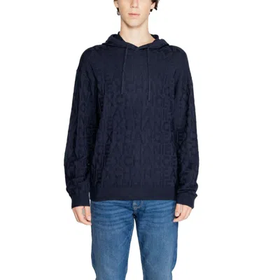Armani Exchange Blue Viscose T-shirt