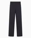 Armani Exchange Bonded Stretch Fleece Joggers In Marineblau
