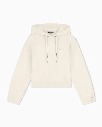 Armani Exchange Bonded Stretch Hoodie In Multi