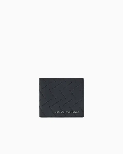 Armani Exchange Book Wallet In Black