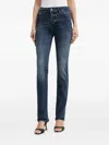 Armani Exchange Bootcut Jeans In Blue
