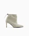 Armani Exchange Booties In White