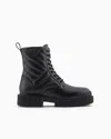 Armani Exchange Booties In Black