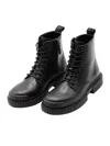Armani Exchange Boots In Black