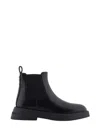 Armani Exchange Boots In Black