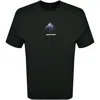 Armani Exchange Mens Ax Diamond Logo T-shirt In Green