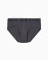 Armani Exchange Boxershorts Aus Stretchstoff In Grau