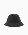 Armani Exchange Bucket Hats In Black