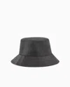 Armani Exchange Bucket Hats In Black