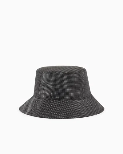 Armani Exchange Bucket Hats In Black