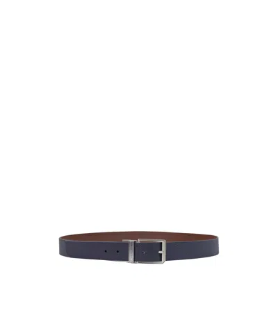 Armani Exchange Buckle Belt In Multi