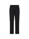 Armani Exchange Button Trousers In Black