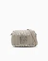 Armani Exchange Camera Case Bag With Contrasting Detail In Sand