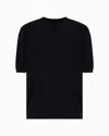 Armani Exchange Camouflage Cotton Sweater In Black