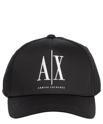 Armani Exchange Cap In Black