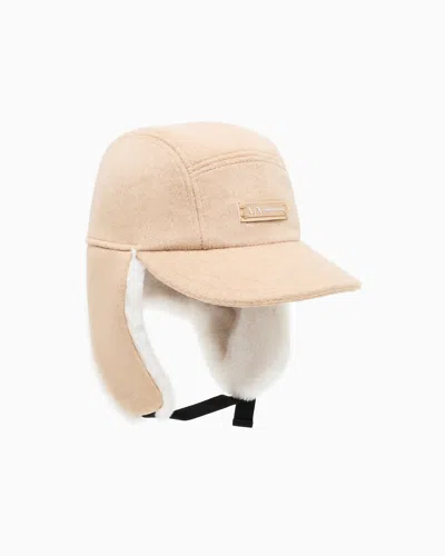Armani Exchange Caps In Brown