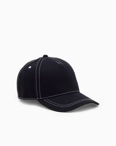 Armani Exchange Caps In Navy Blue