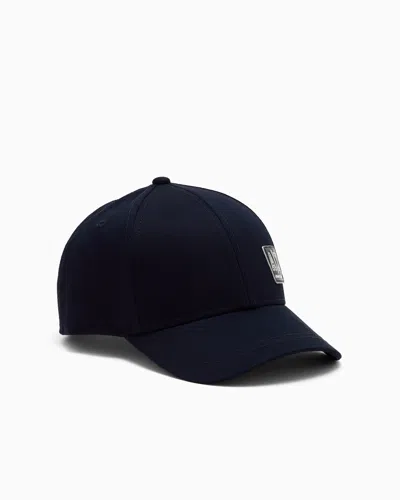 Armani Exchange Caps In Navy Blue
