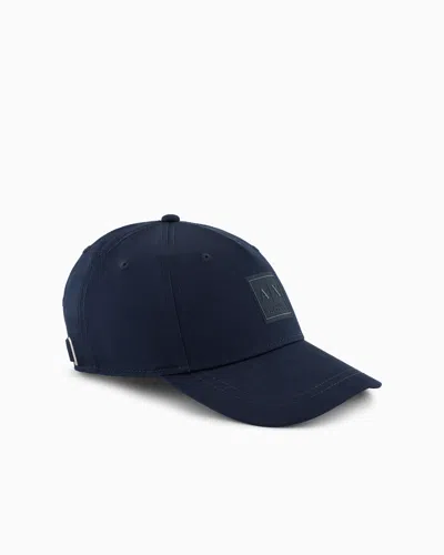 Armani Exchange Caps In Navy Blue