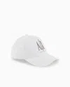 Armani Exchange Caps In White