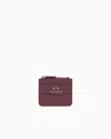 Armani Exchange Card Holder With Zipped Pocket
