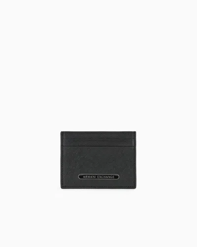 Armani Exchange Card Holders In Black