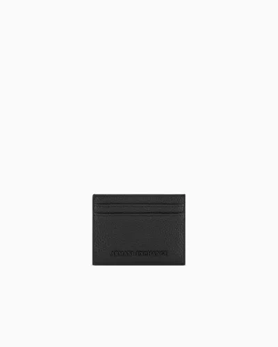 Armani Exchange Card Holders In Black