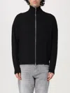 Armani Exchange Zip-up Knitted Jacket In Schwarz