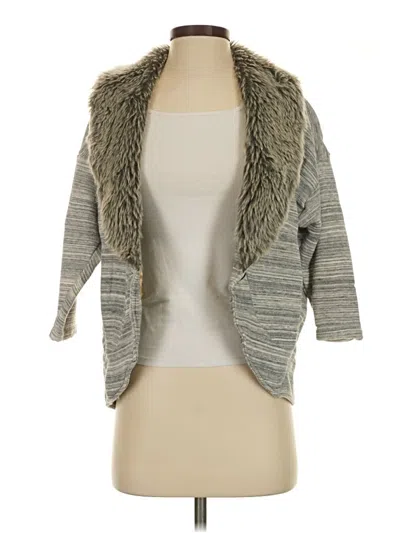 Pre-owned Armani Exchange Cardigan Sweater In Gray