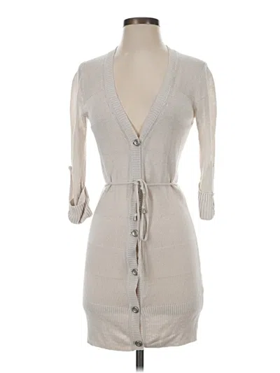 Pre-owned Armani Exchange Cardigan Sweater In Tan