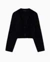 Armani Exchange Cardigans In Black