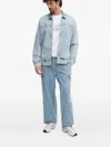 Armani Exchange Cargo Pocket Jeans In Blue