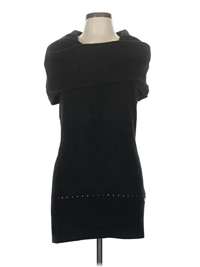 Pre-owned Armani Exchange Casual Dress In Black