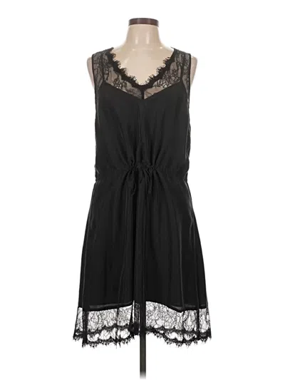 Pre-owned Armani Exchange Casual Dress In Black