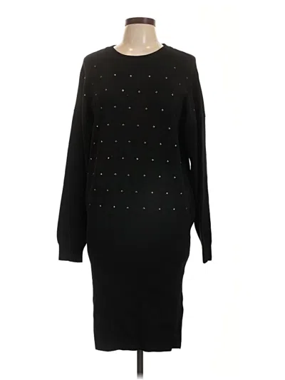 Pre-owned Armani Exchange Casual Dress In Black