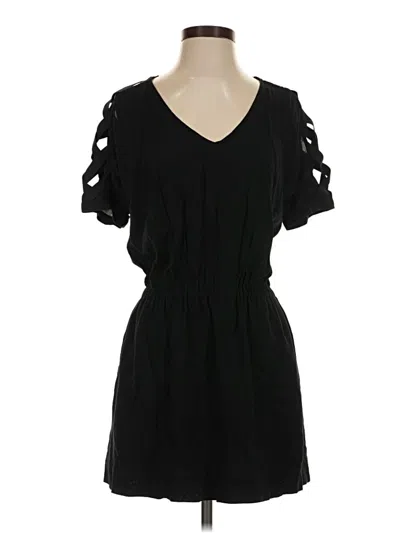 Pre-owned Armani Exchange Casual Dress In Black
