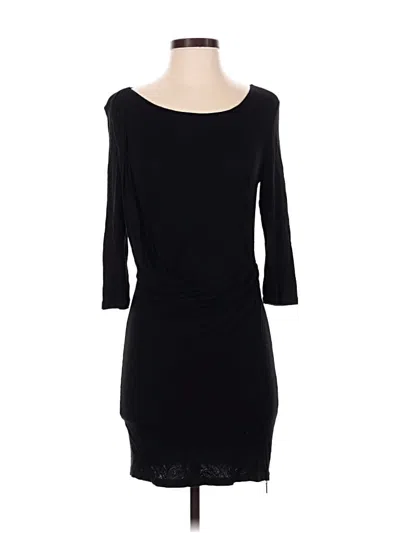 Pre-owned Armani Exchange Casual Dress In Black