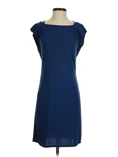 Pre-owned Armani Exchange Casual Dress In Blue