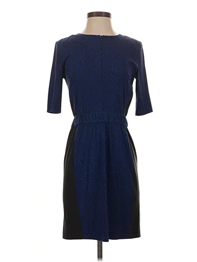 Pre-owned Armani Exchange Casual Dress In Blue