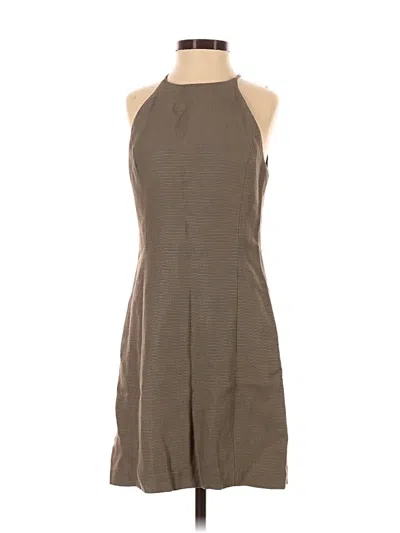 Pre-owned Armani Exchange Casual Dress In Brown